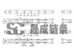 双节距输送链