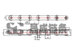 双节距空心销轴链